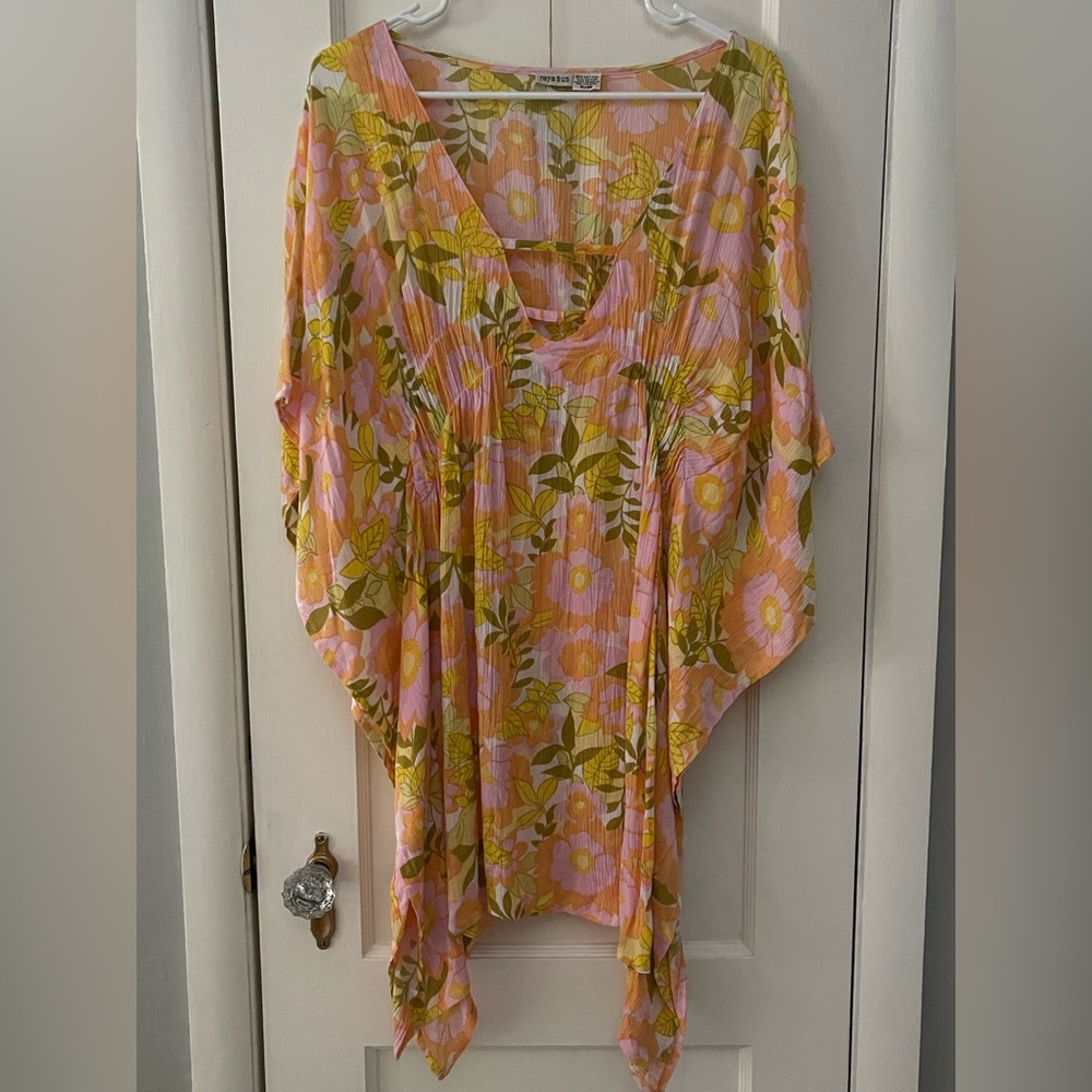 Raya Sun Boho Floral Dress Size S/m